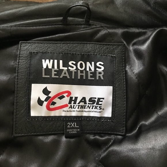 Dale Earnhardt jr leather jacket and leather hat - Picture 5 of 8